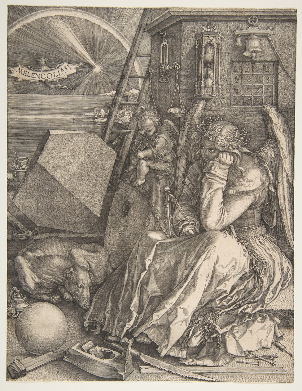 Melencolia I od Albrecht Dürer