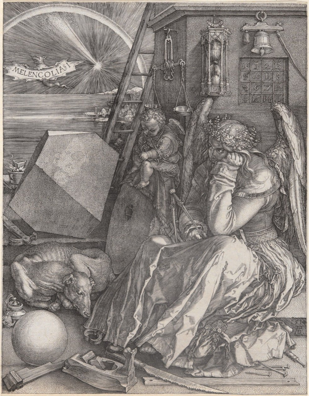 Melencolia I od Albrecht Dürer