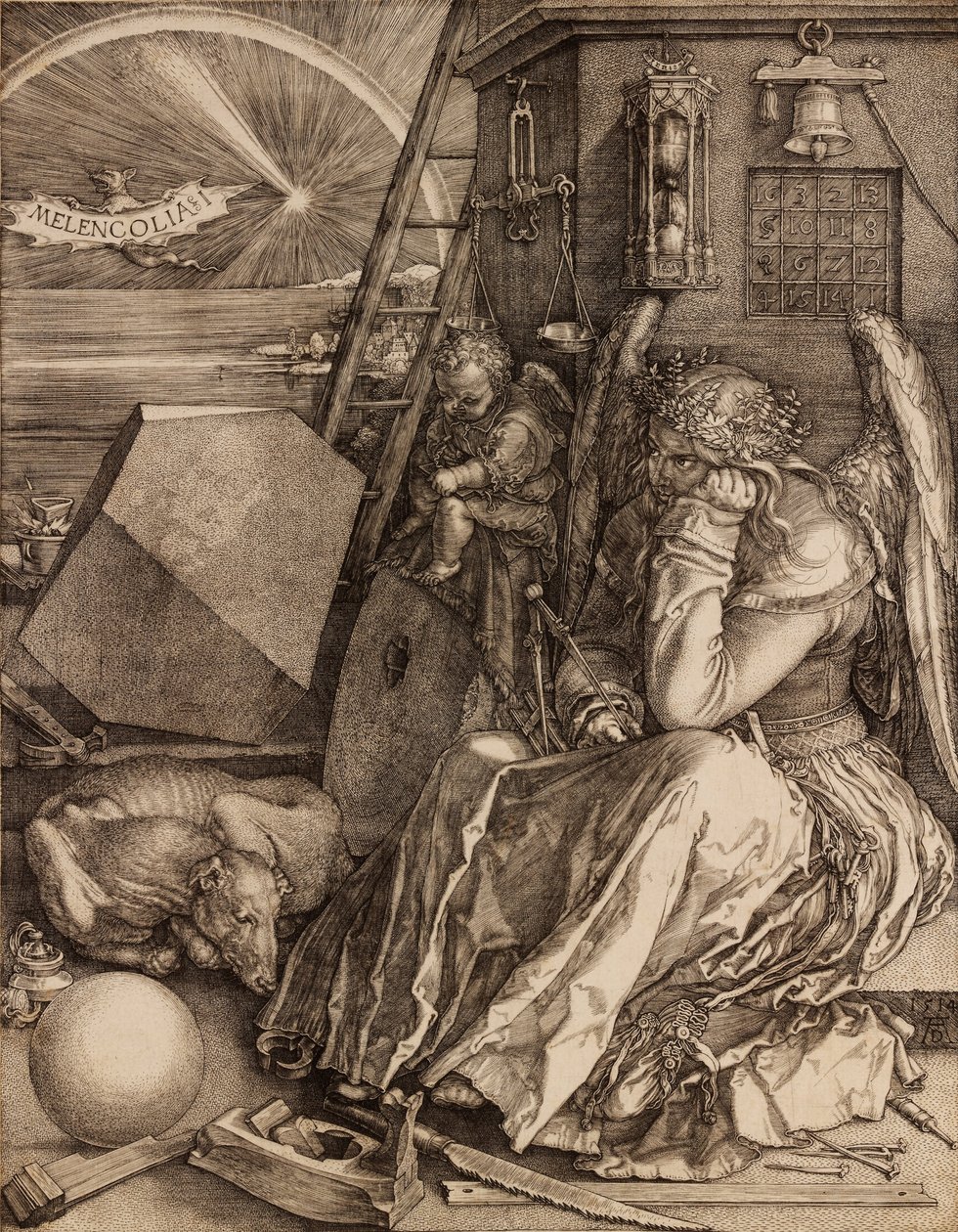 Melencolia I, 1514 od Albrecht Dürer
