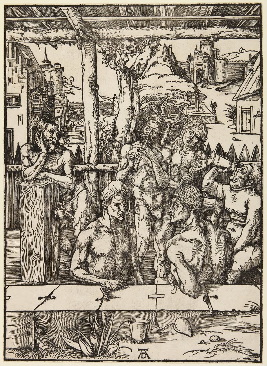 Pánská lázeň od Albrecht Dürer