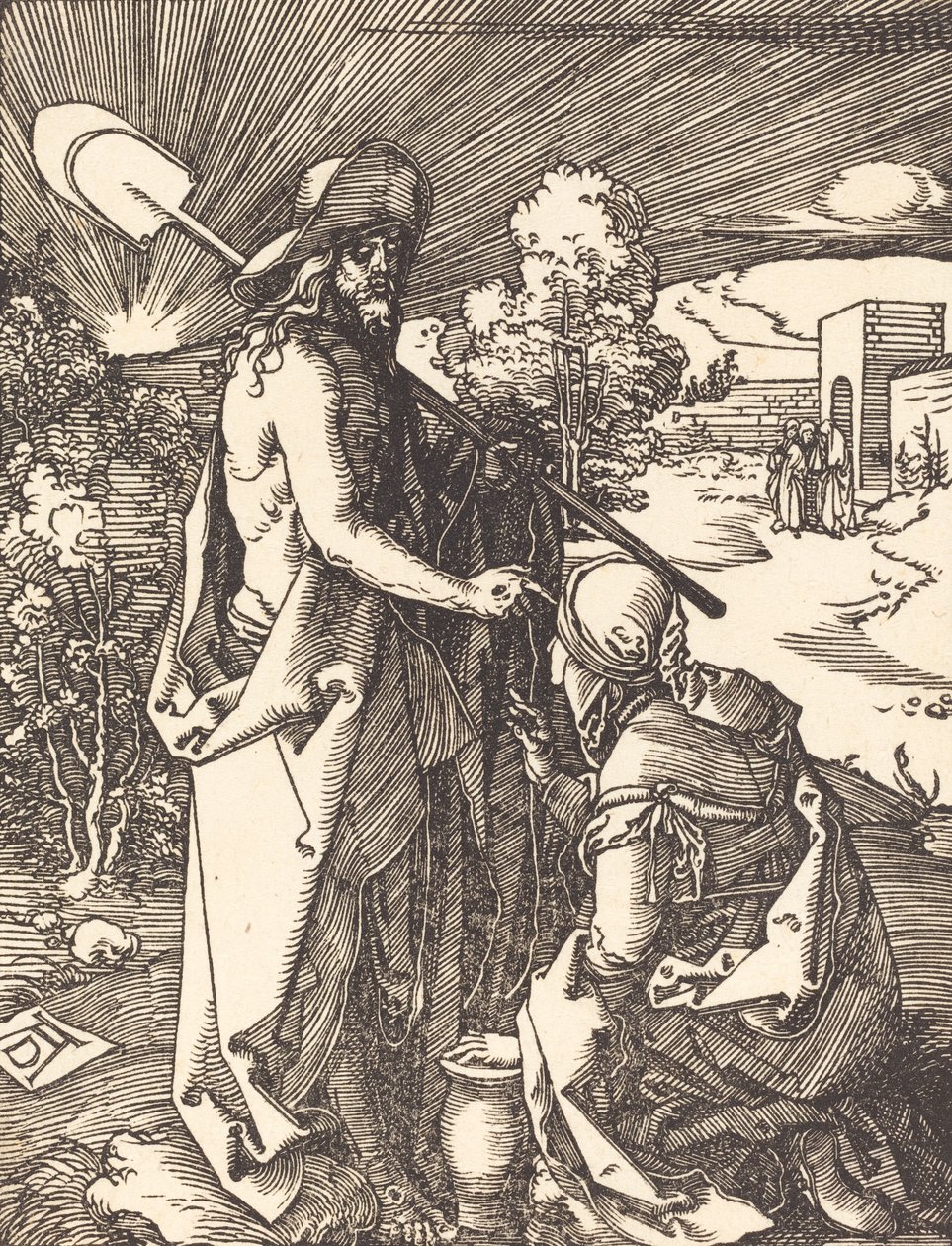 Noli Me Tangere, pravděpodobně c. 15091510. od Albrecht Dürer