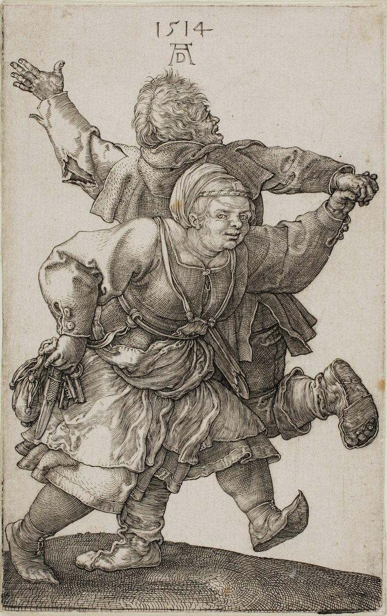 Rolnický párový tanec od Albrecht Dürer