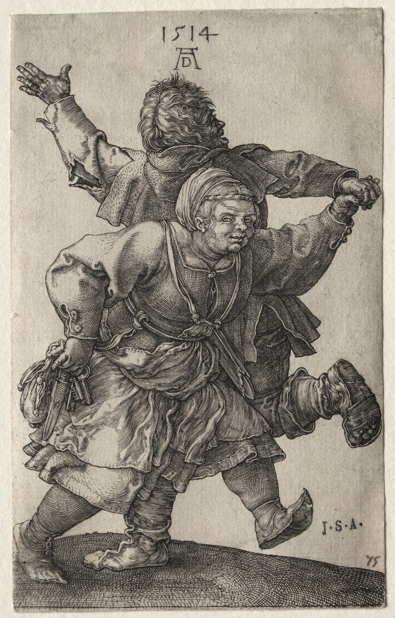 Tančící selský pár od Albrecht Dürer