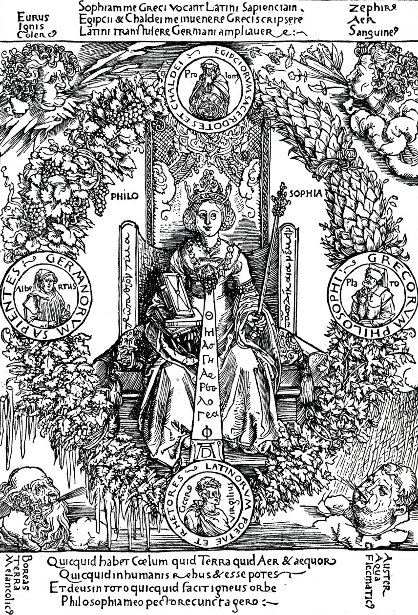 Philosophia, 1502 1906 od Albrecht Dürer