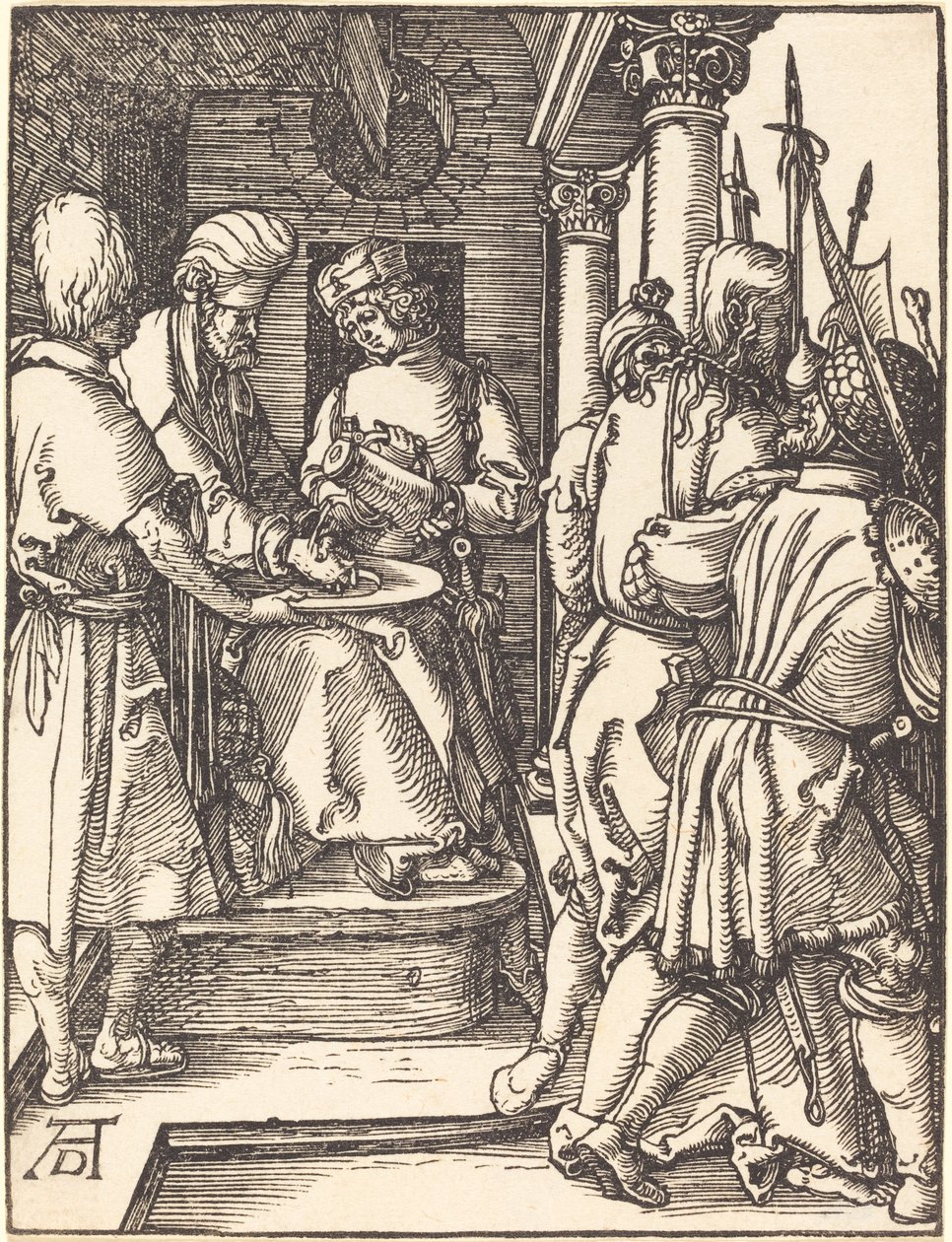 Pilát si myje ruce od Albrecht Dürer