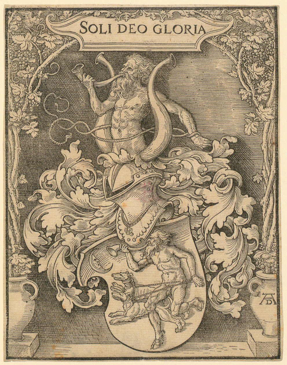 Portrét Albrechta Dürera od Albrecht Dürer