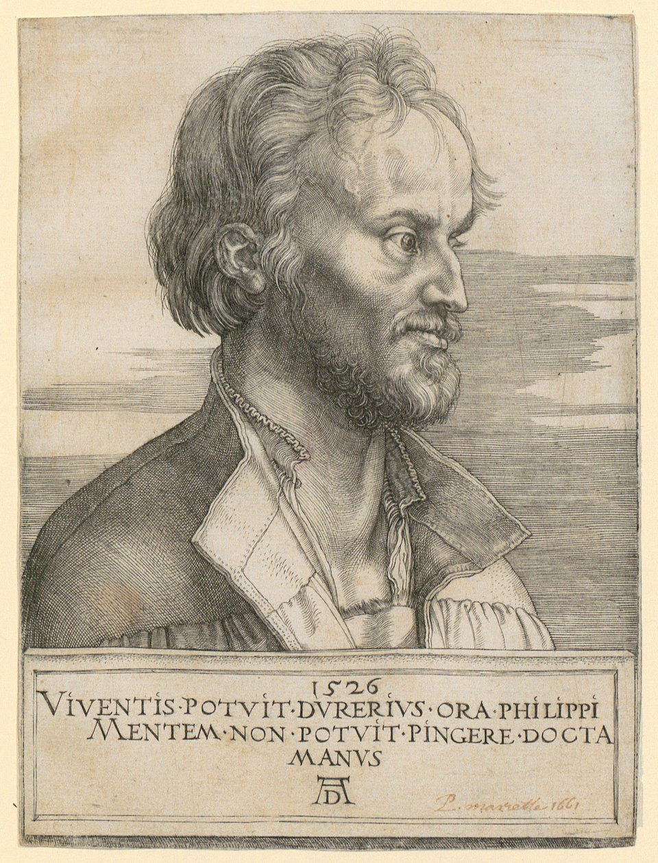 Portrét Philippa Melanchthona od Albrecht Dürer