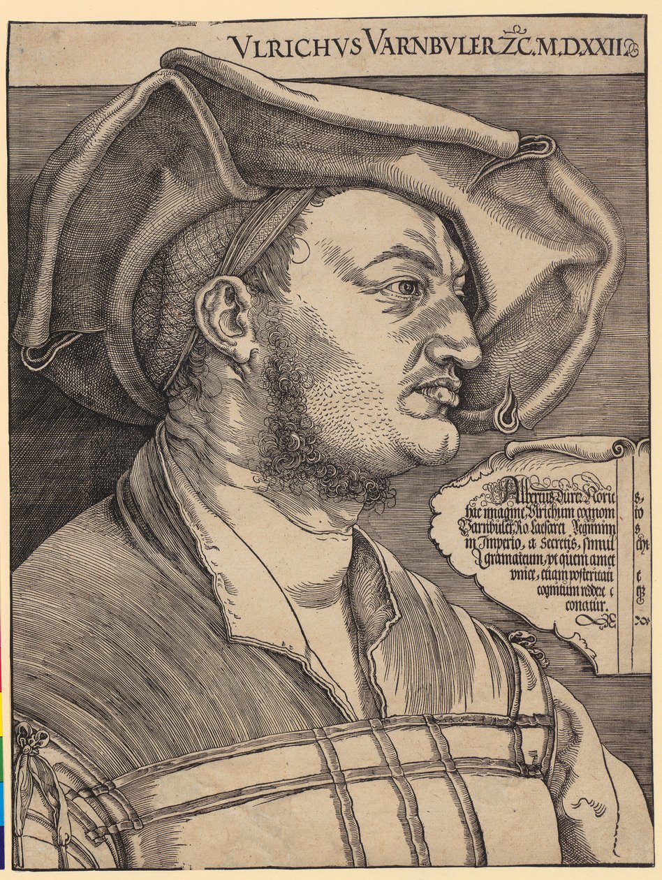 Portrét Ulricha Varnbülera od Albrecht Dürer