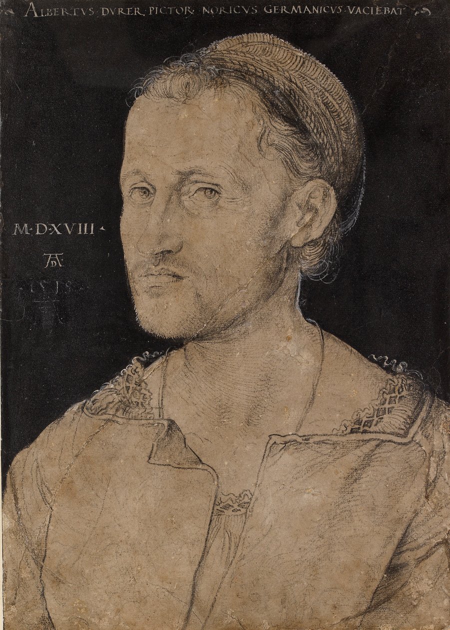 Portrét Hanse Burgkmaira, 1518 od Albrecht Dürer