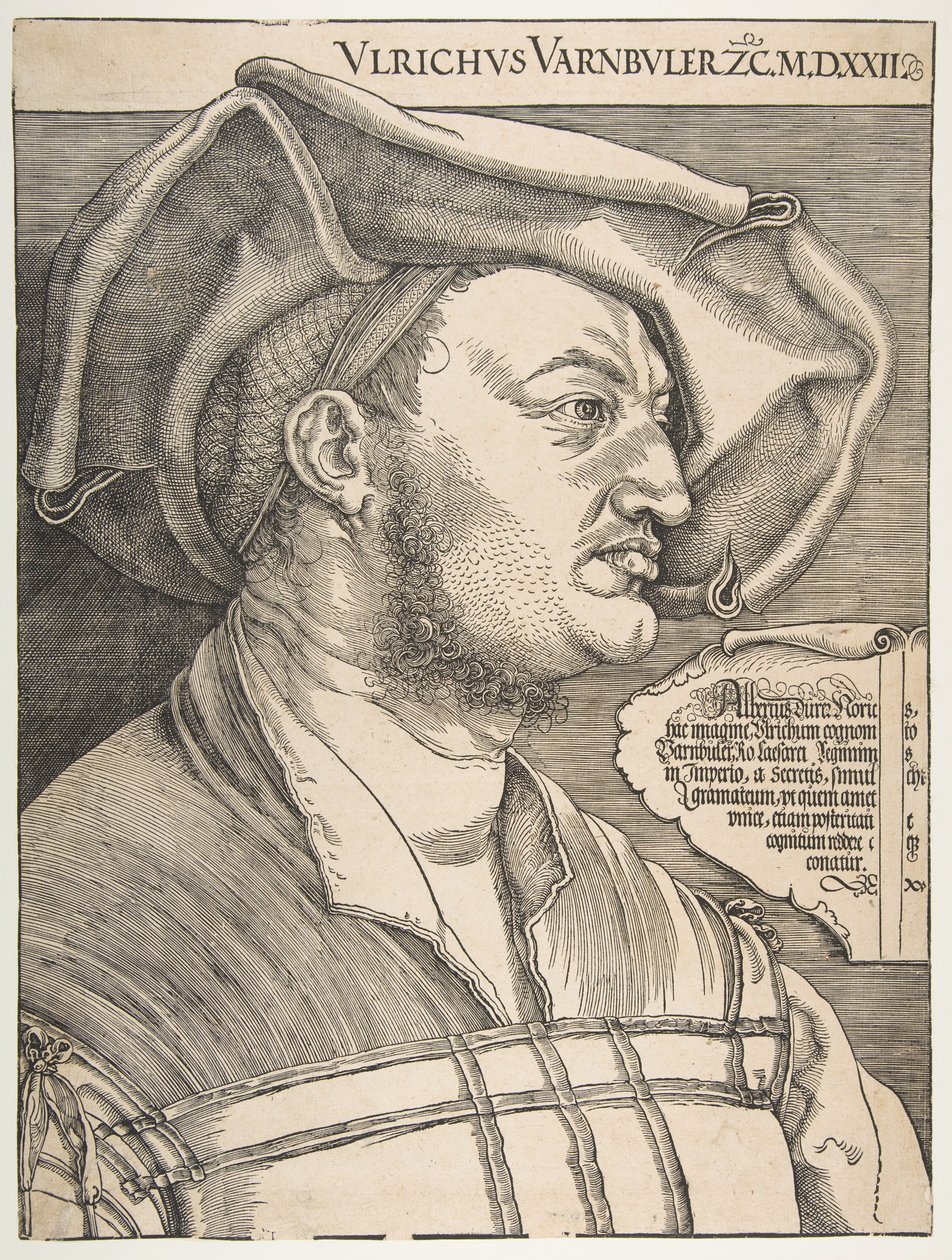 Portrét Ulricha Varnbulera od Albrecht Dürer