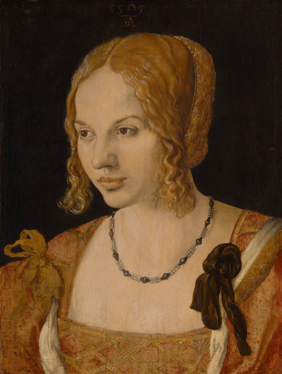 Portrét mladé benátské ženy, 1505 od Albrecht Dürer