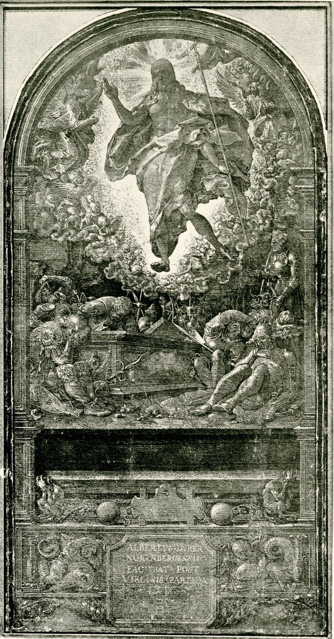 Vzkříšení od Albrecht Dürer
