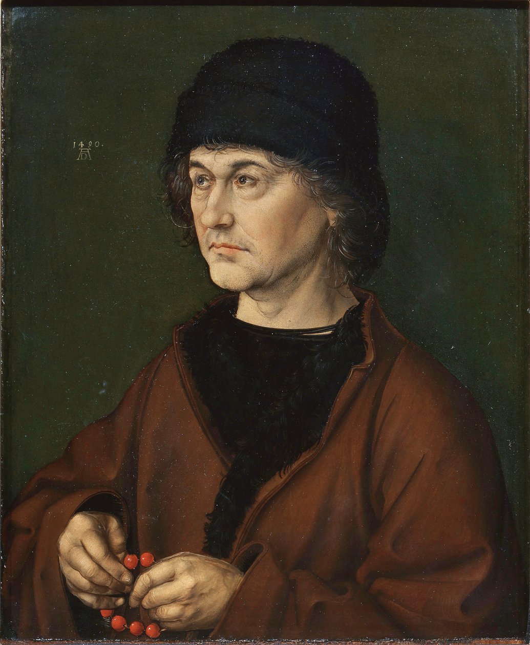 Portrét otce od Albrecht Dürer