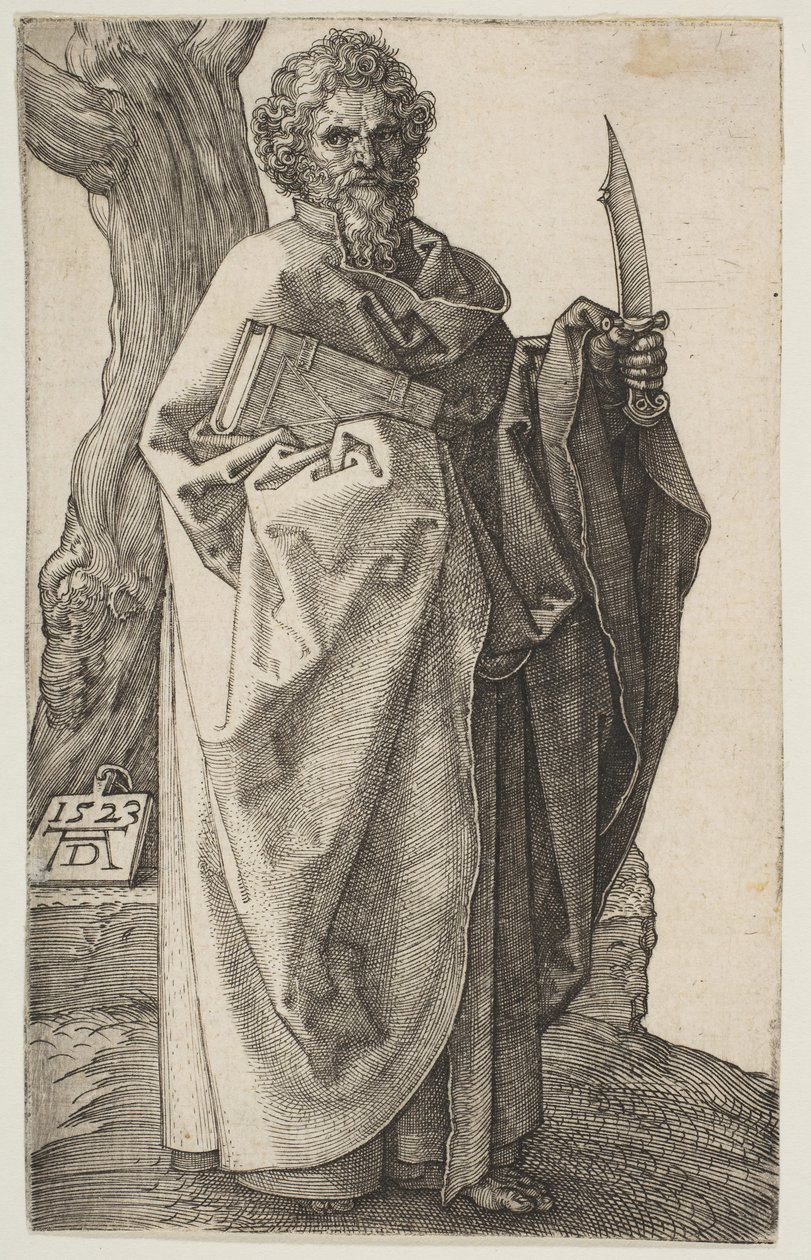 Svatý Bartoloměj, 1523. od Albrecht Dürer