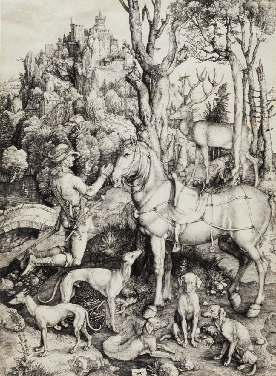 Svatý Eustach od Albrecht Dürer