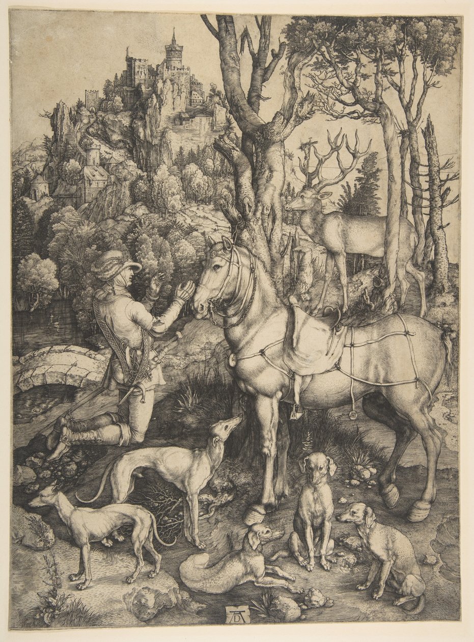 Svatý Eustach od Albrecht Dürer