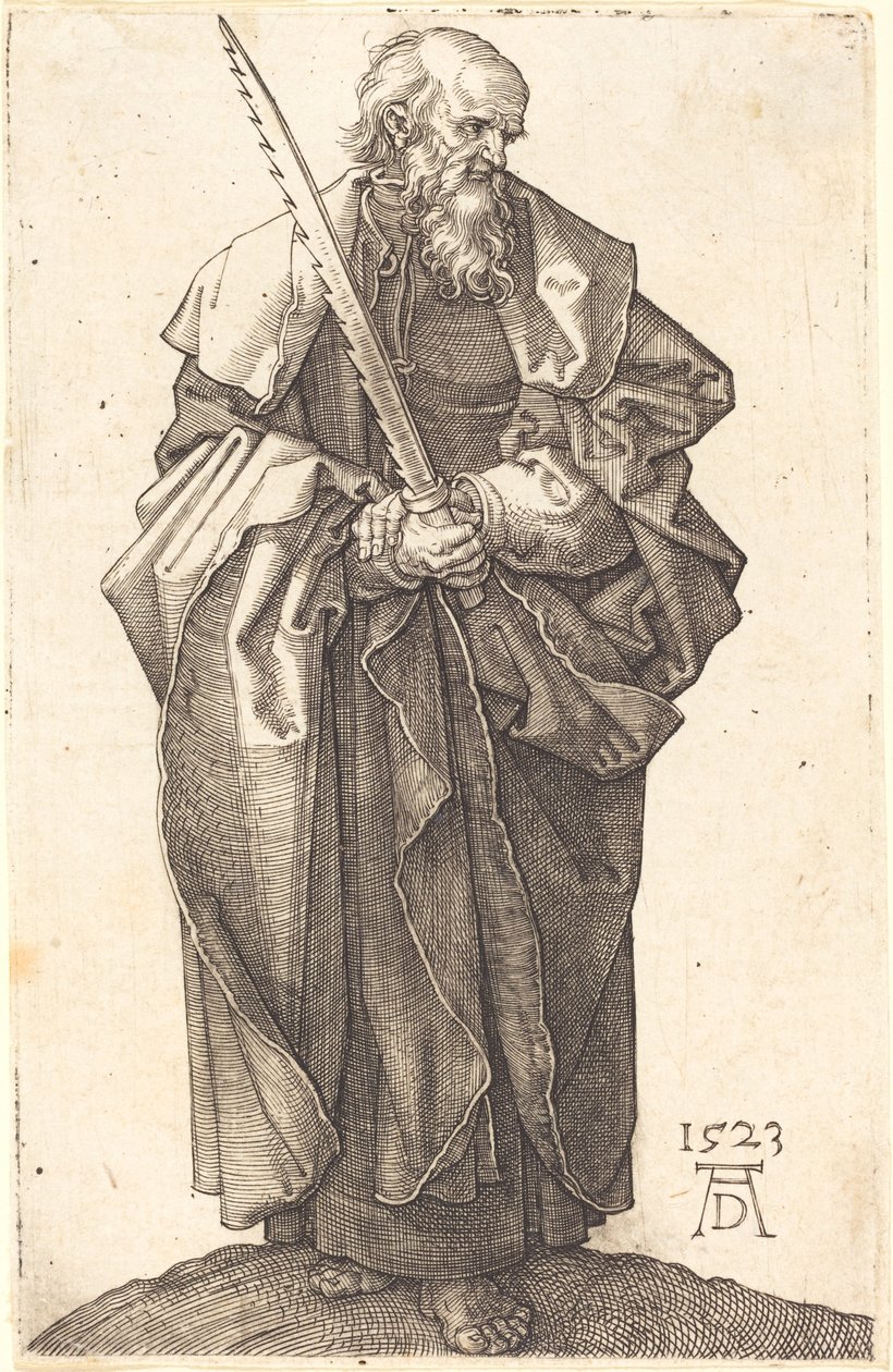Svatý Šimon od Albrecht Dürer