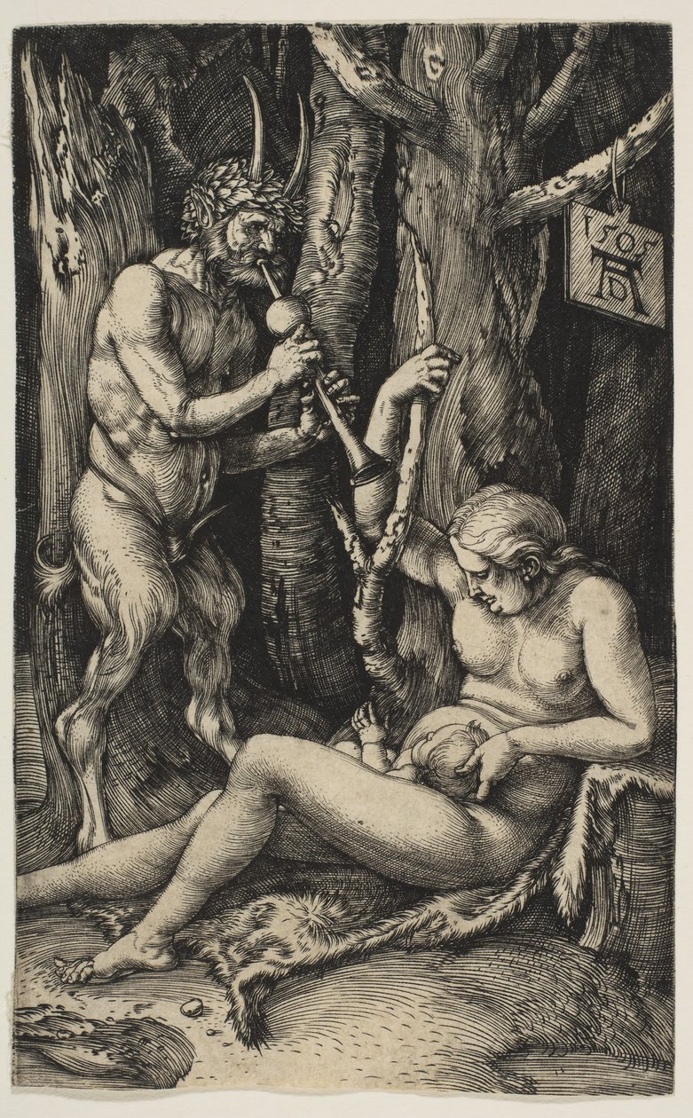 Rodina Satyrů, 1505. od Albrecht Dürer