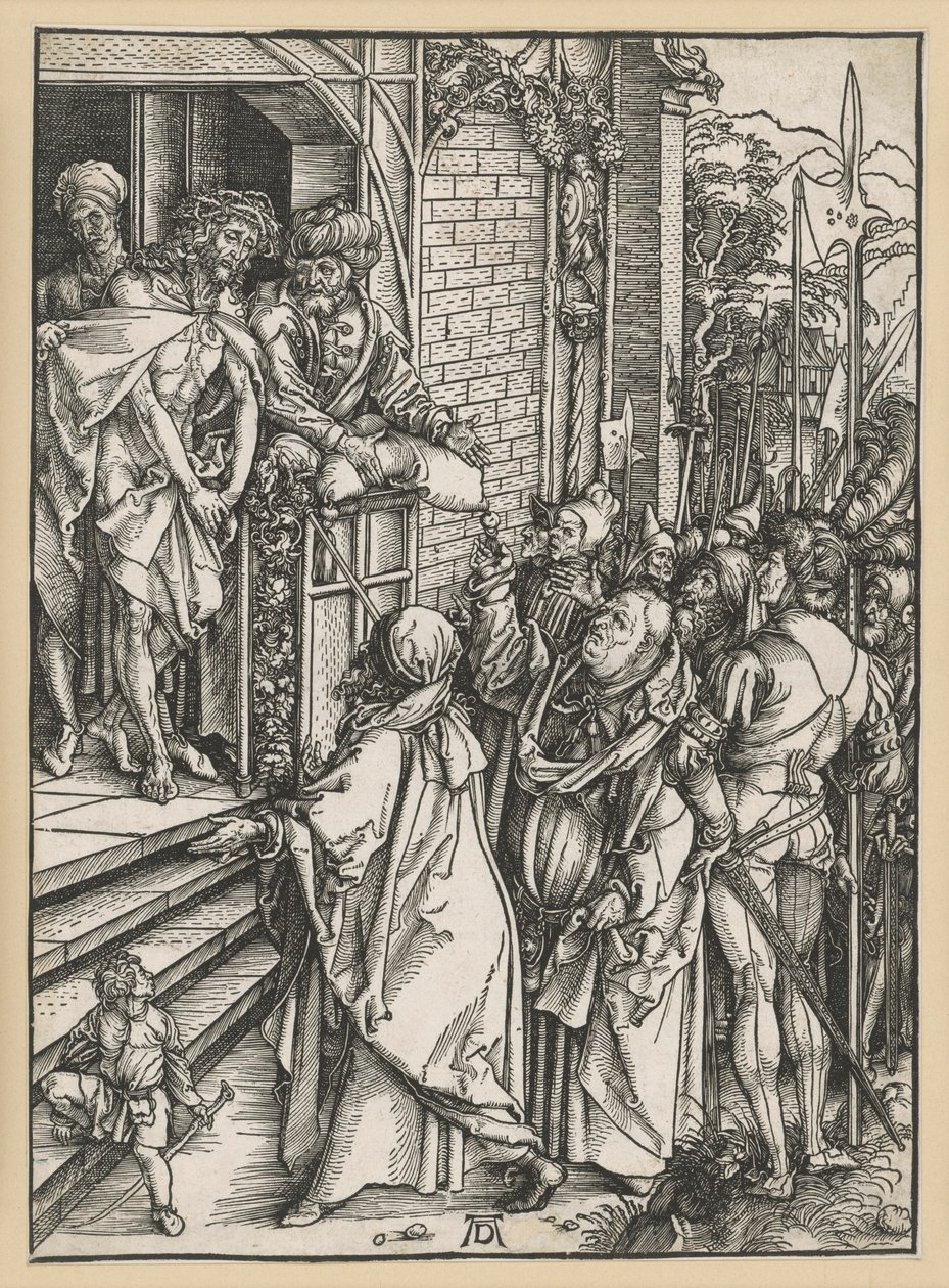 Ukázání Krista (Velké pašije) od Albrecht Dürer