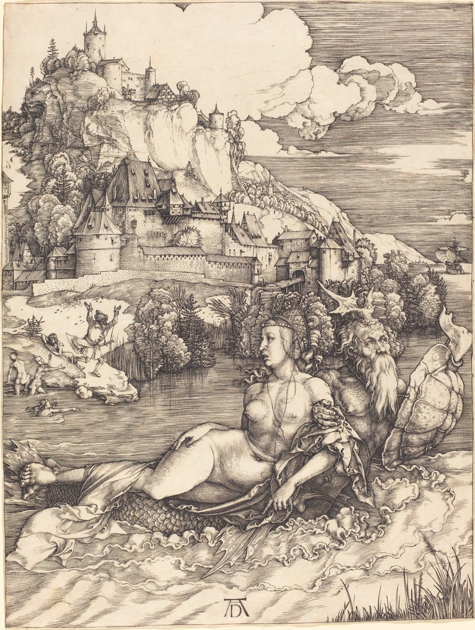 Mořská příšera ("The Sea Wonder") od Albrecht Dürer