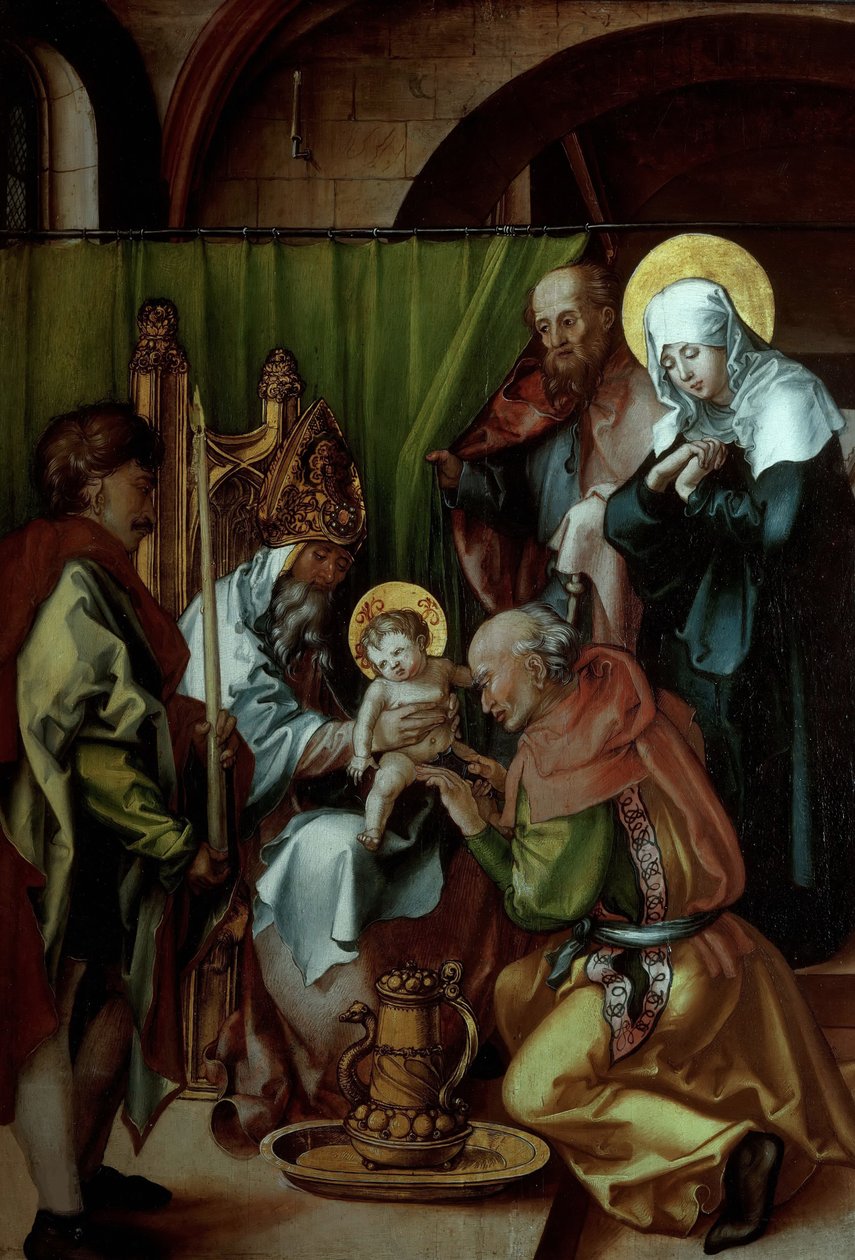 Polyptych Sedmibolestná obřízka Ježíšova, 1495-1496. od Albrecht Dürer