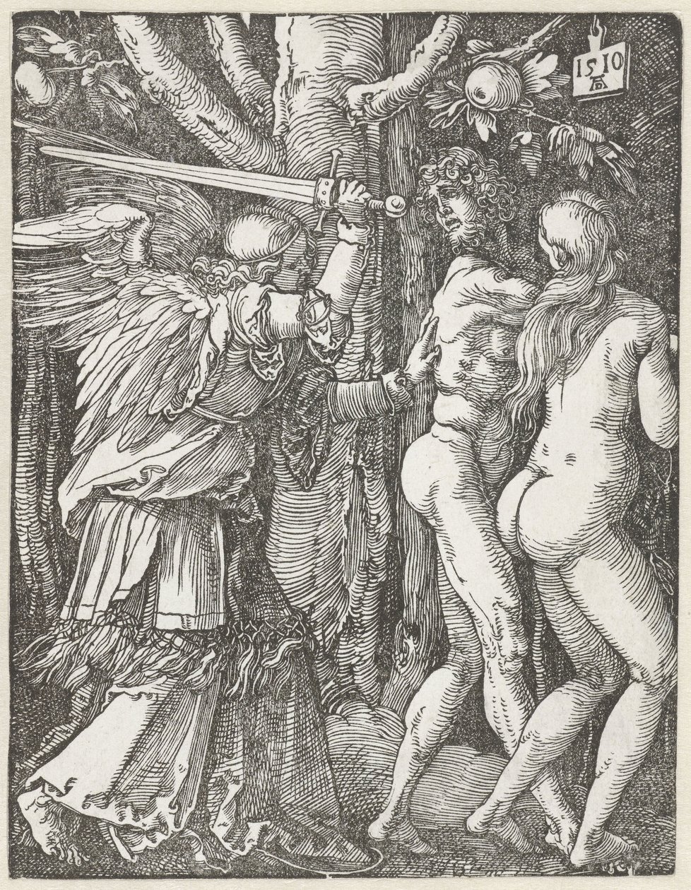 Malá vášeň: 2. Vyhnání z ráje od Albrecht Dürer