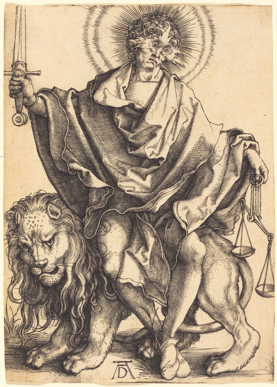 Sol Iustitiae („Slunce spravedlnosti“) od Albrecht Dürer
