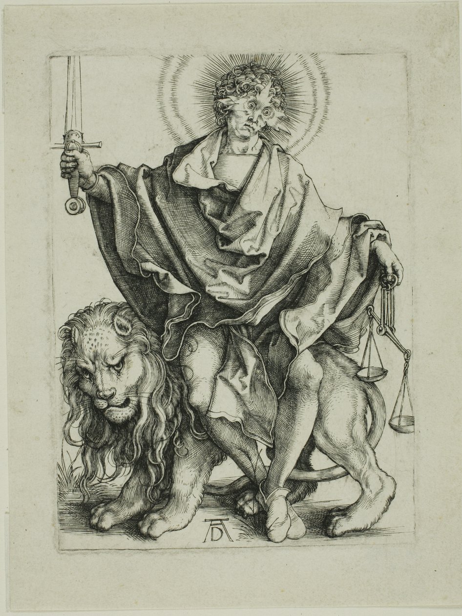 Slunce spravedlnosti (Soudce) od Albrecht Dürer