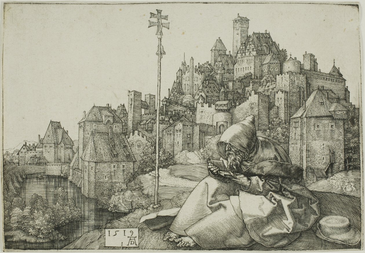 Svatý Antonín od Albrecht Dürer