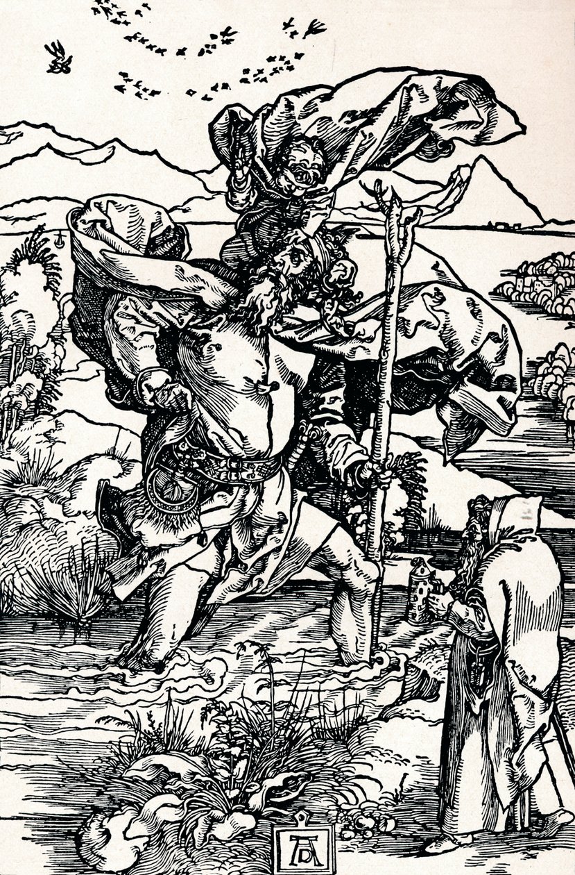 Svatý Kryštof, 1500 1906 od Albrecht Dürer