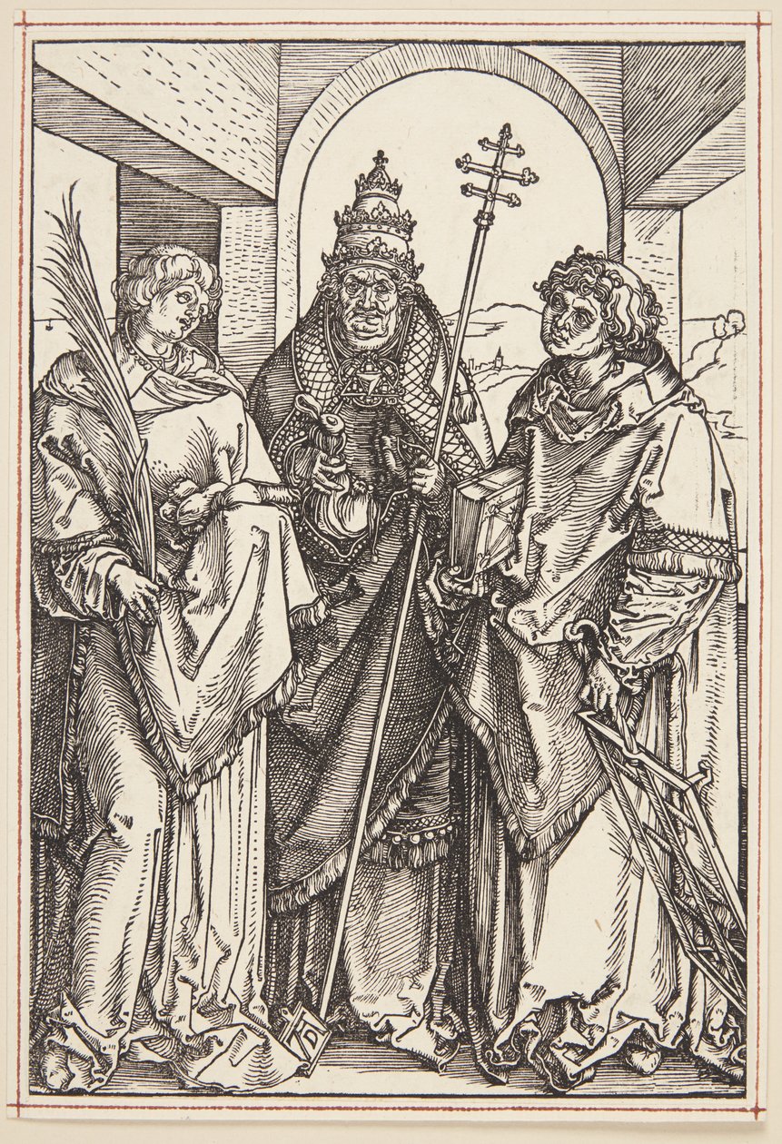 Sts. Vavřince, Sixta a Štěpána od Albrecht Dürer