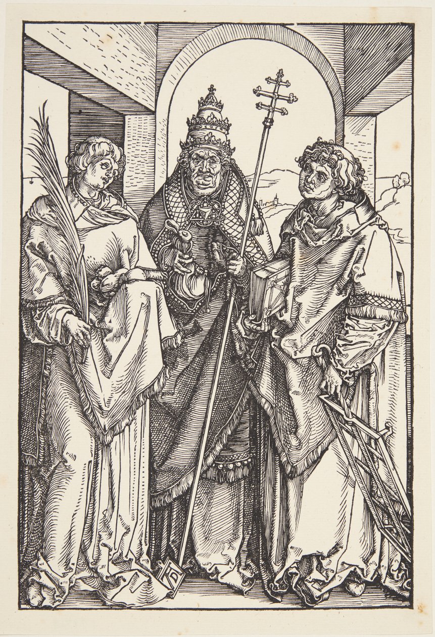 Sts. Vavřince, Sixta a Štěpána od Albrecht Dürer