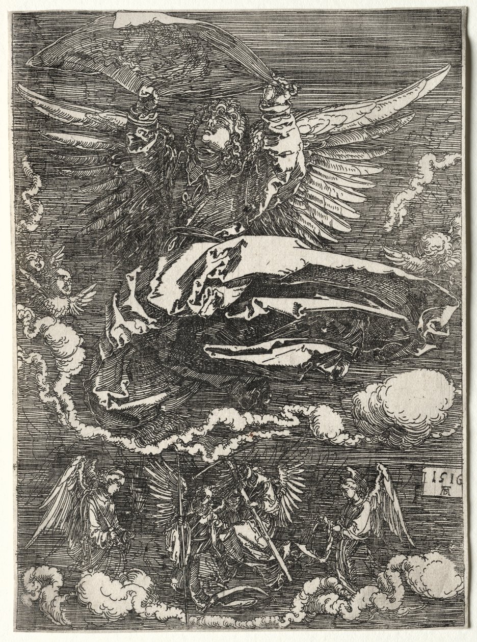 Anděl se sudariem od Albrecht Dürer