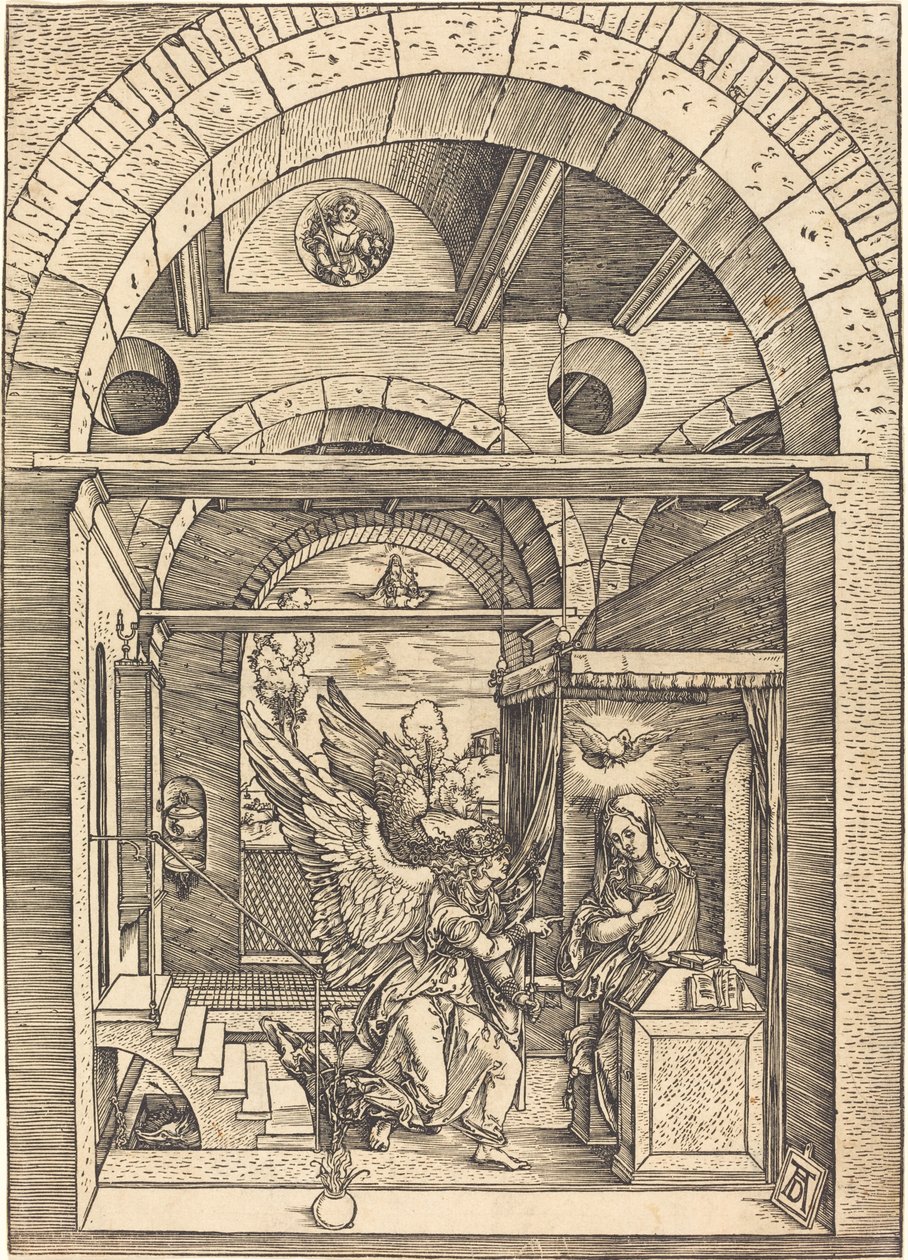 Zvěstování od Albrecht Dürer