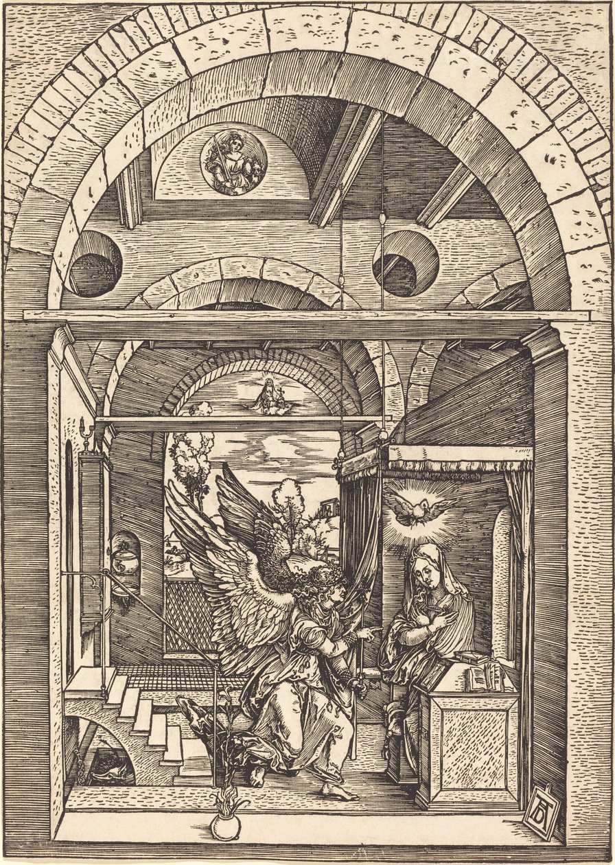 Zvěstování od Albrecht Dürer