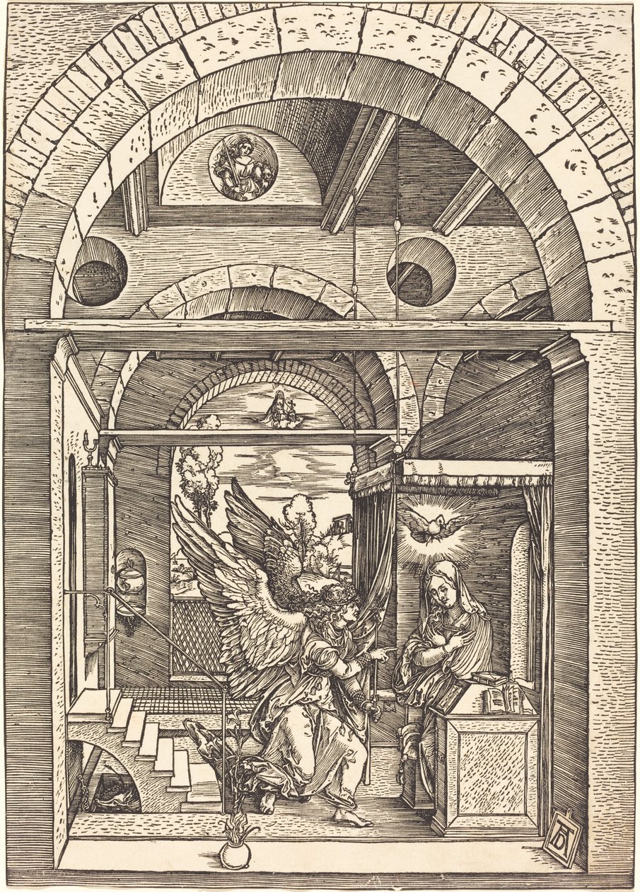 Zvěstování od Albrecht Dürer