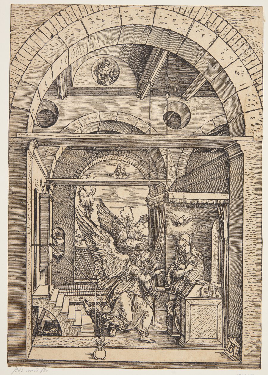 Zvěstování od Albrecht Dürer
