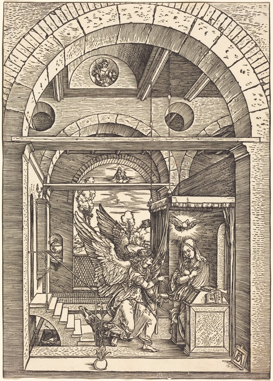 Zvěstování od Albrecht Dürer