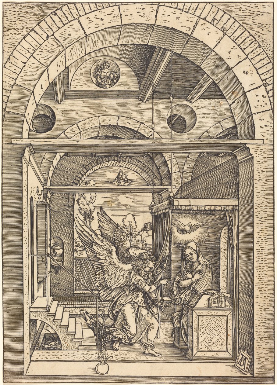 Zvěstování od Albrecht Dürer