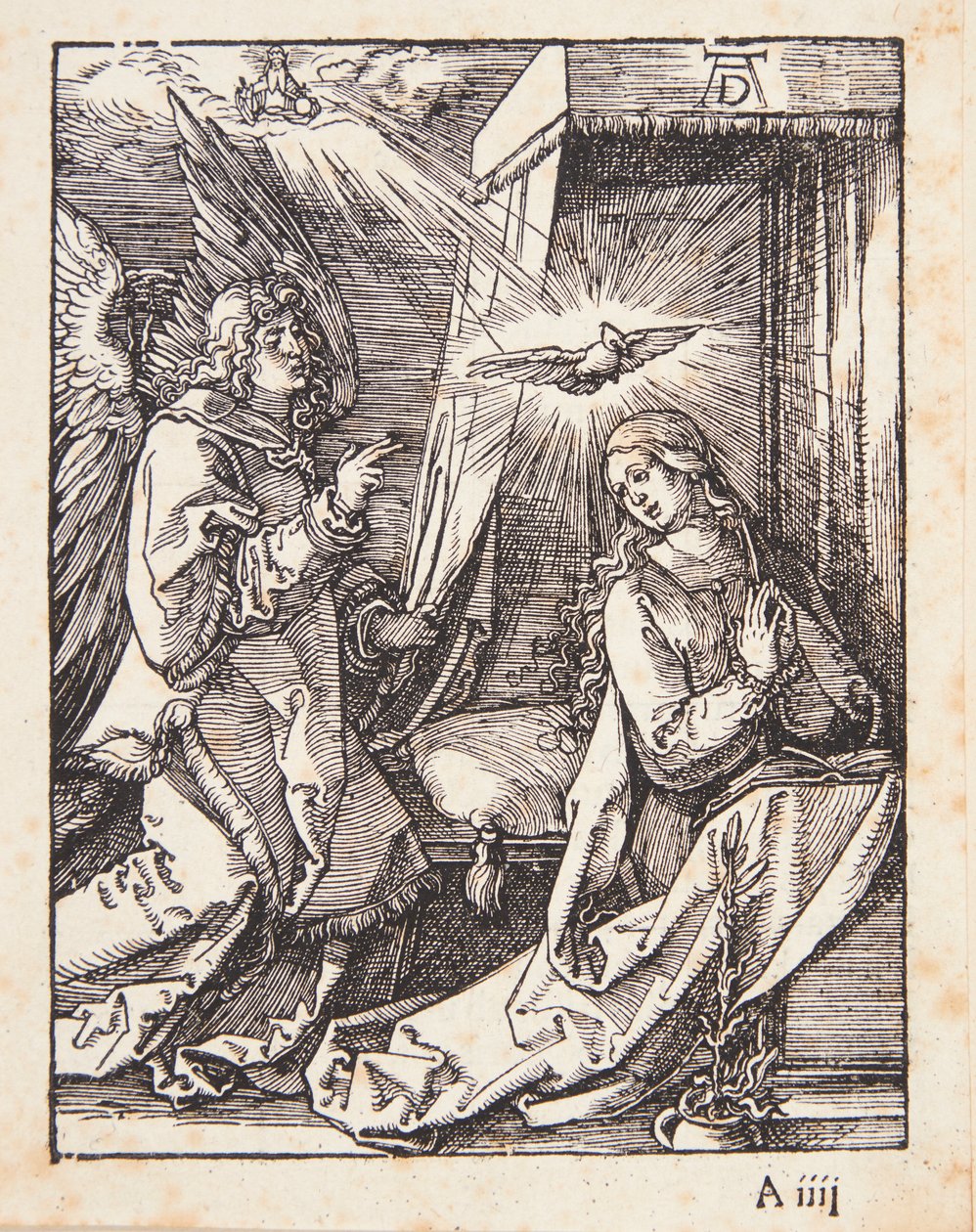 Zvěstování od Albrecht Dürer