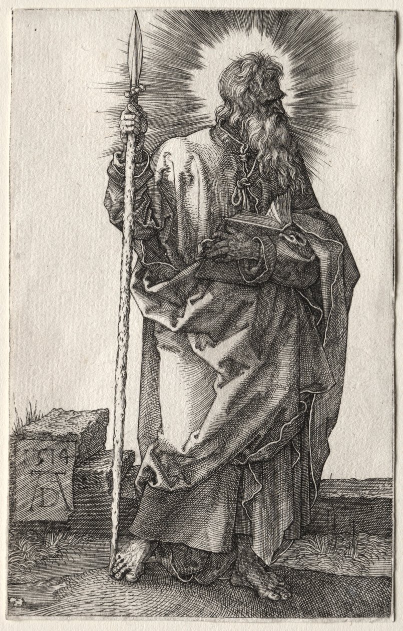Apoštol Tomáš. od Albrecht Dürer