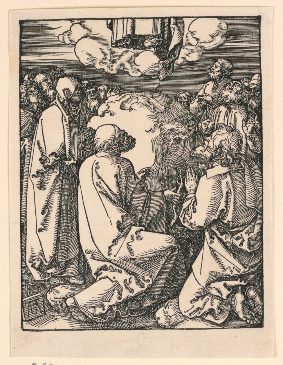 The Ascension, ze série The Little Passion od Albrecht Dürer
