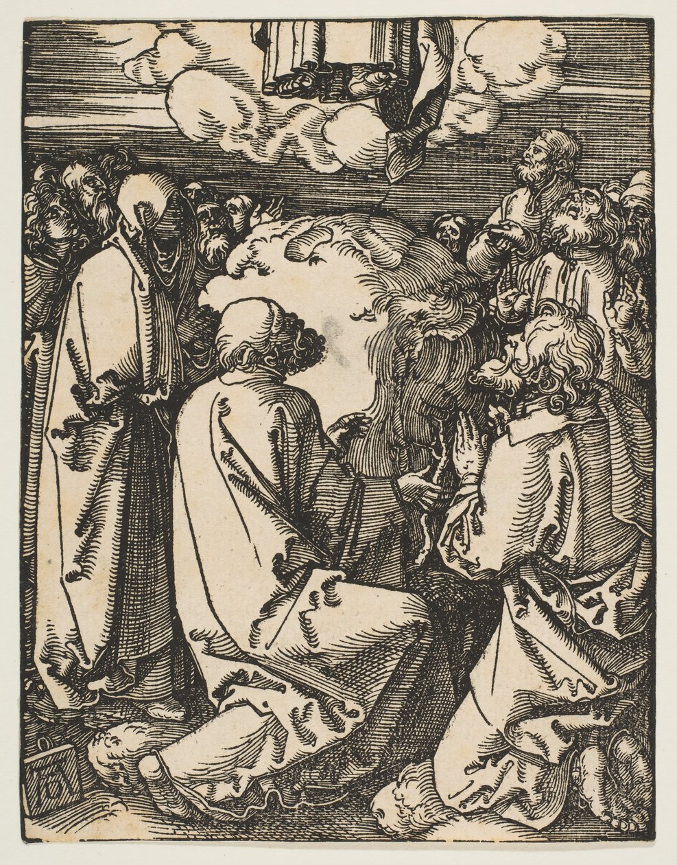 Nanebevstoupení, od Malé vášně, ca. 1510. od Albrecht Dürer