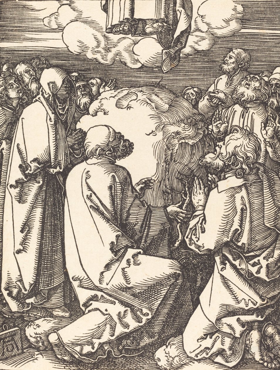 Nanebevstoupení, pravděpodobně c. 15091510. od Albrecht Dürer