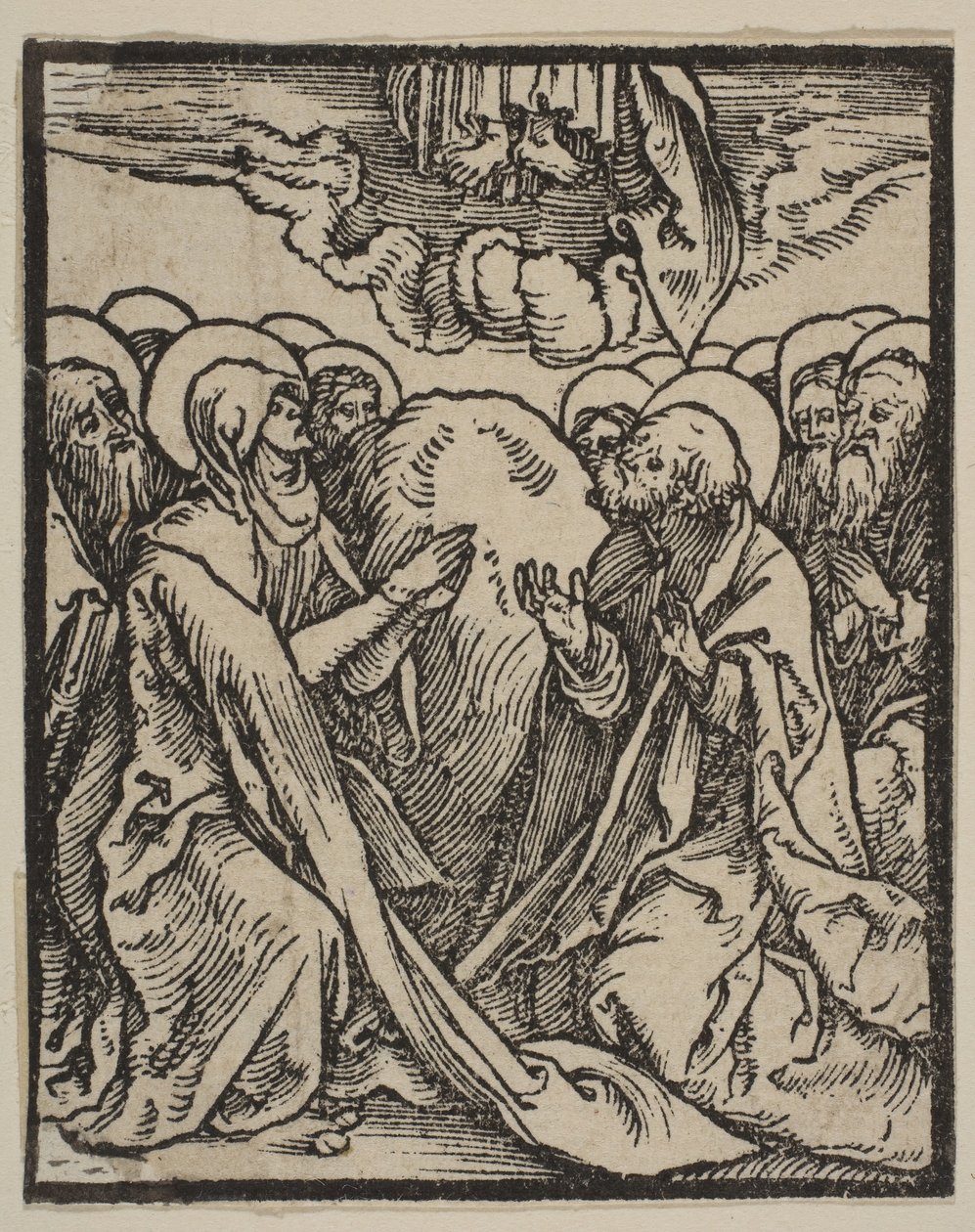 The Ascension.n.d. od Albrecht Dürer