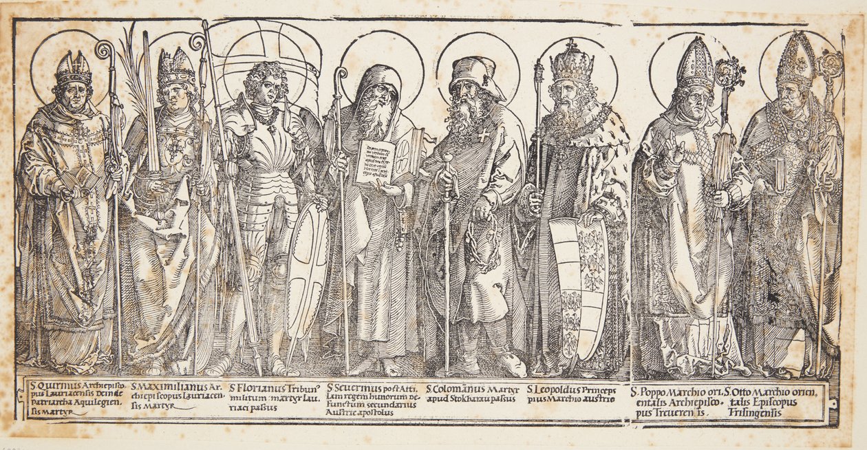 Rakouští svatí od Albrecht Dürer