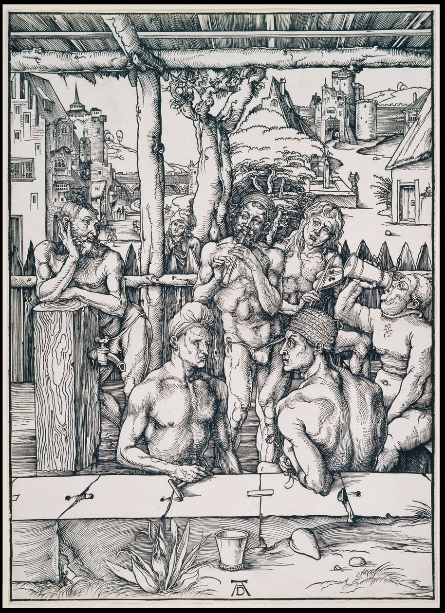Lázeňský dům od Albrecht Dürer