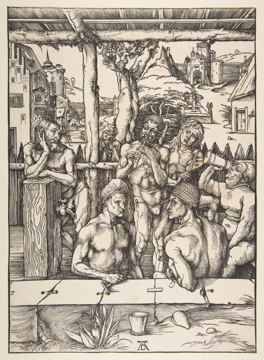 Lázeňský dům od Albrecht Dürer
