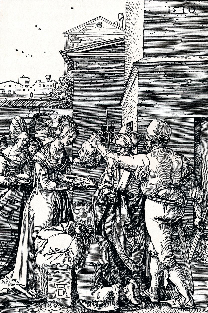 Stětí svatého Jana Křtitele, 1510 1906 od Albrecht Dürer