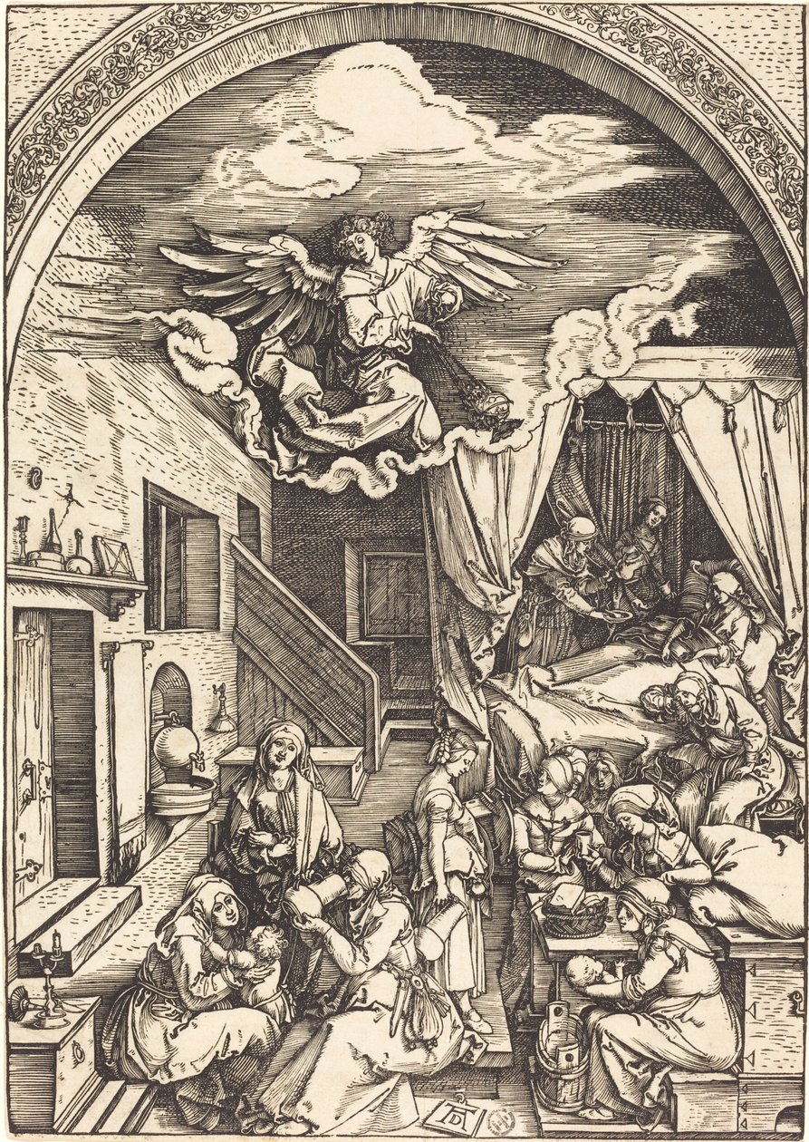 Narození Panny od Albrecht Dürer